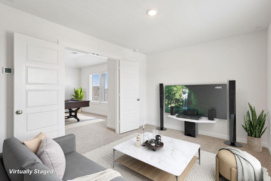 Furnished interior view inside a new home in Southwinds, Baytown (Image 6).