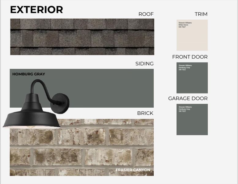 Sample of building materials used in homes in Lockwood, Collierville (Image 4).