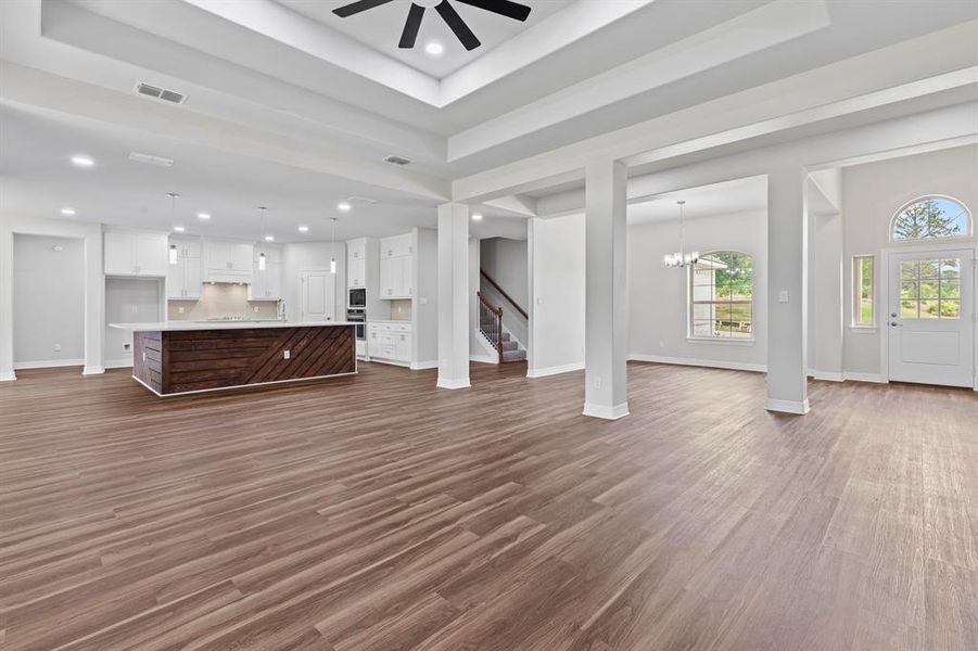 Spacious, unfurnished interior of a new home in , Lindale (Image 31).