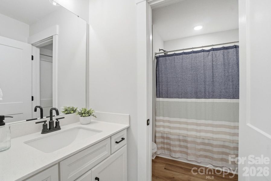 Furnished interior view inside a new home in Villas at Prestwick, Mooresville (Image 11).