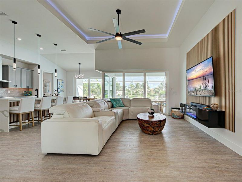 Furnished interior view inside a new home in , Port Charlotte (Image 14).