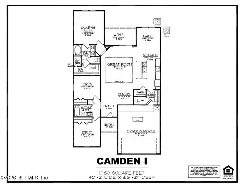 2D floor plan layout of this home in , Orange Park, FL (Image 2). 2D floor plan layout of this home in , Orange Park, FL (Image 2).