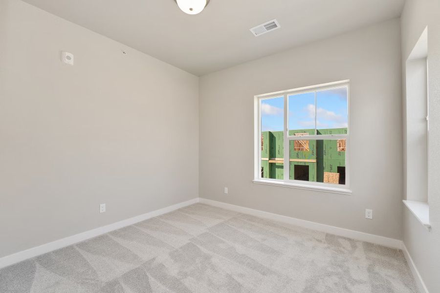 Spacious, unfurnished interior of a new home in The Lakes at Centerra - Discovery, Loveland (Image 12). Spacious, unfurnished interior of a new home in The Lakes at Centerra - Discovery, Loveland (Image 12).