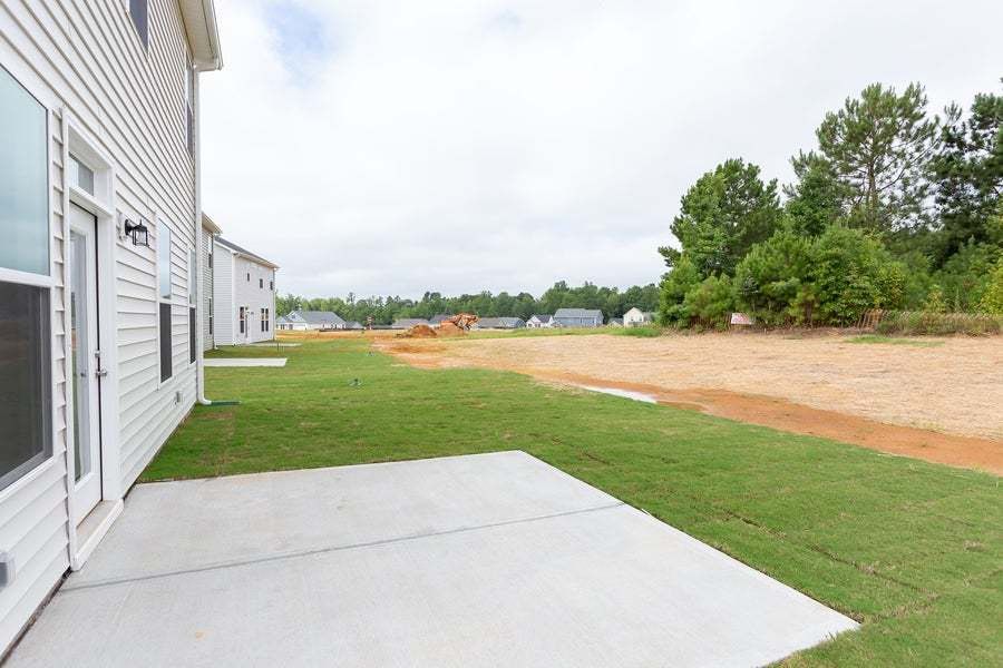 Rear Patio