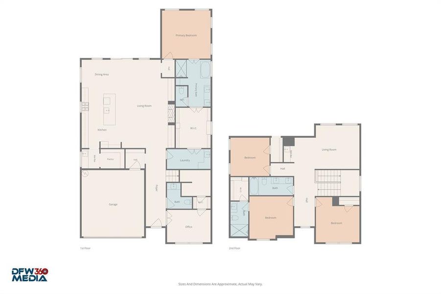 2D floor plan layout of this home in , Dallas, TX (Image 4). 2D floor plan layout of this home in , Dallas, TX (Image 4).