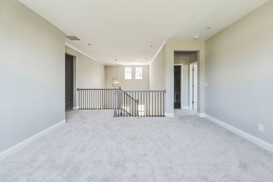 Representative unfurnished interior of a home built from the The Madison by UnionMain Homes in Pickens Bluff, Hiram (Image 15). Representative unfurnished interior of a home built from the The Madison by UnionMain Homes in Pickens Bluff, Hiram (Image 15).
