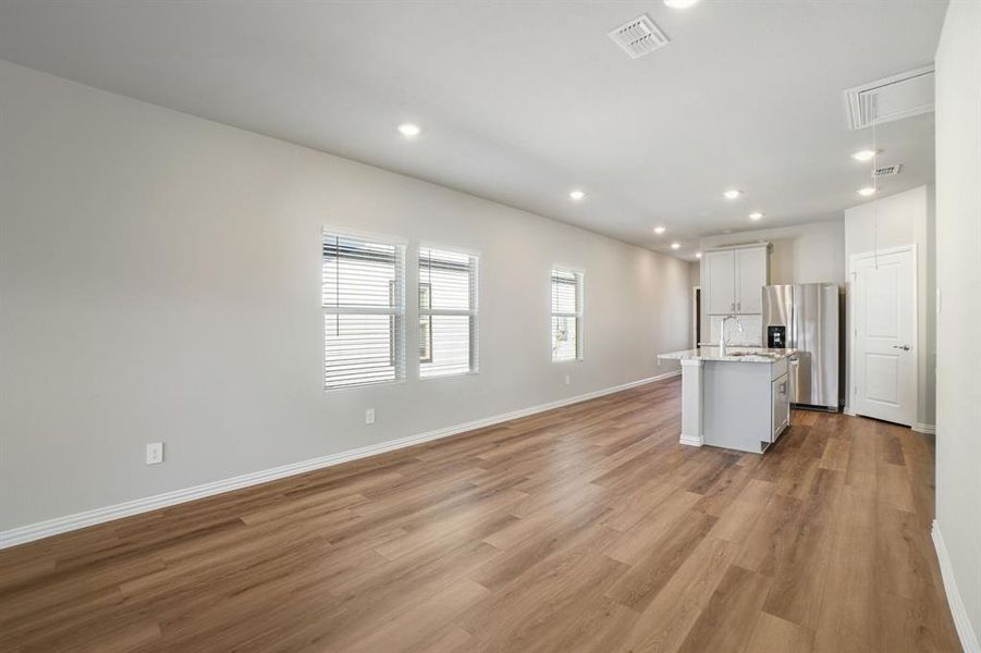 Spacious, unfurnished interior of a new home in Trails of Lavon - Spring Series, Lavon (Image 23).