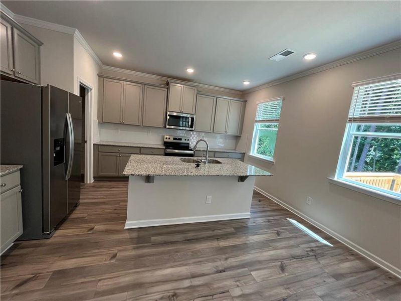 Furnished interior view inside a new home in Cascade Ridge at Niskey Lake, Atlanta (Image 6).