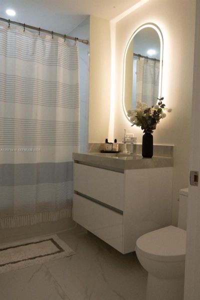 Furnished interior view inside a new home in , Miami (Image 7).