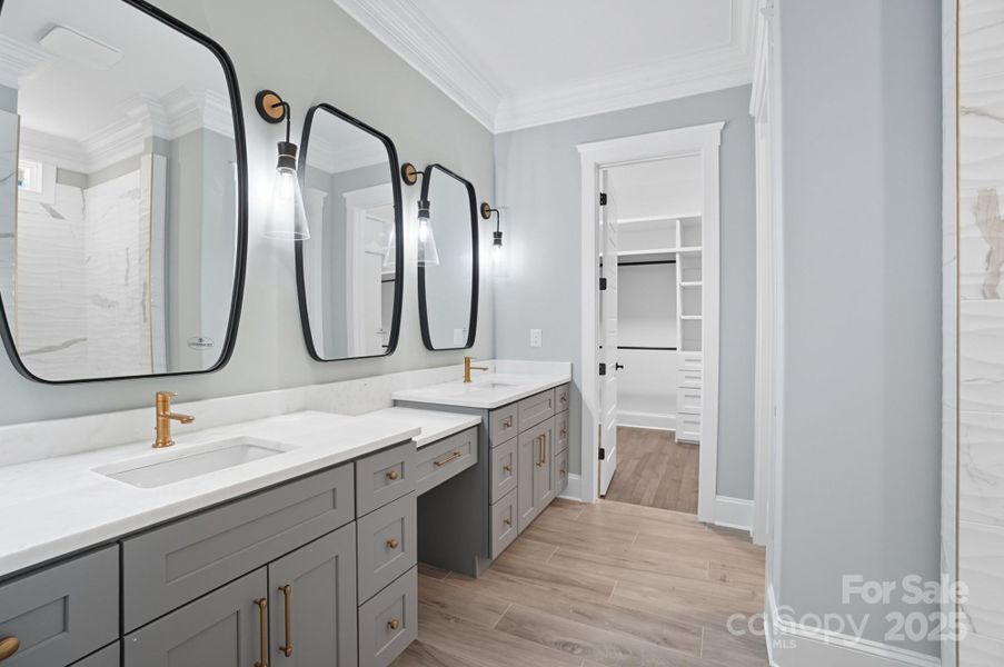 Furnished interior view inside a new home in , York (Image 13).