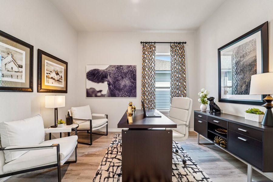 Tejas Village Model Home - Mansfield - Study