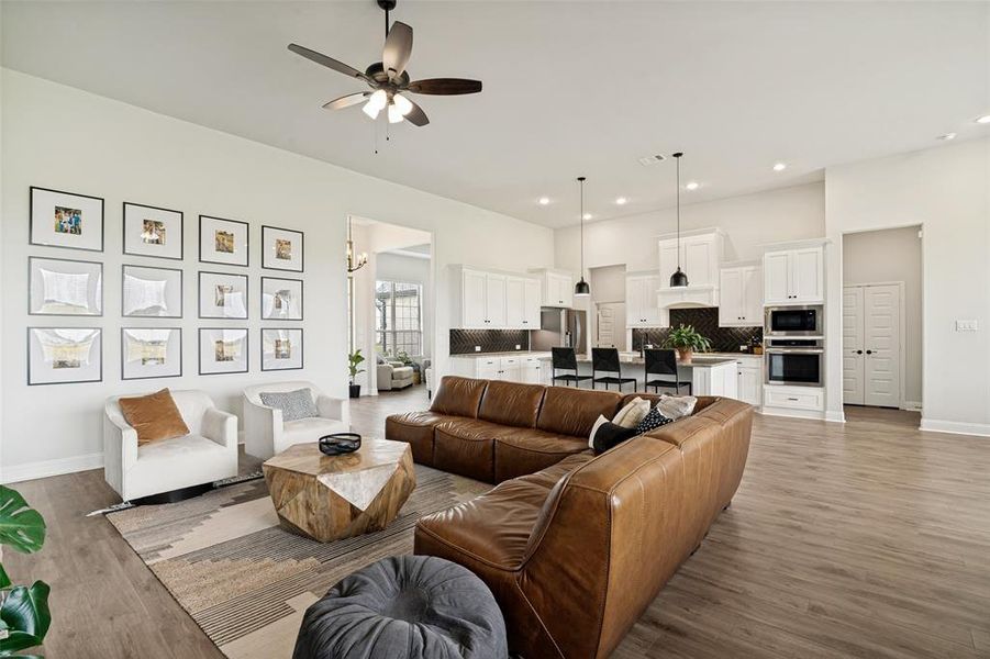 Furnished interior view inside a new home in , McLendon-Chisholm (Image 12). Furnished interior view inside a new home in , McLendon-Chisholm (Image 12).