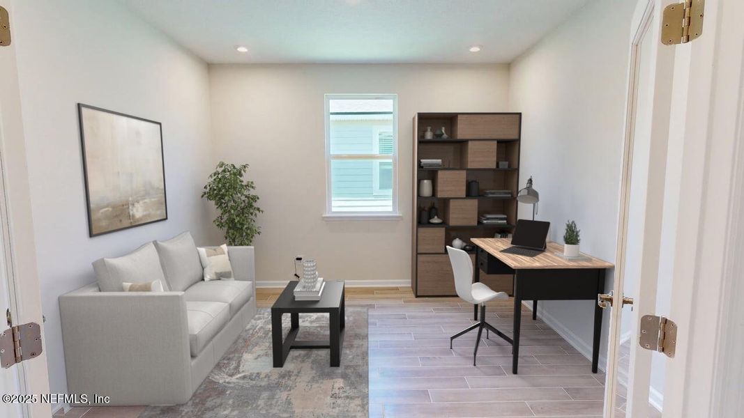 Furnished interior view inside a new home in Lakes at Bella Lago, Green Cove Springs (Image 7).