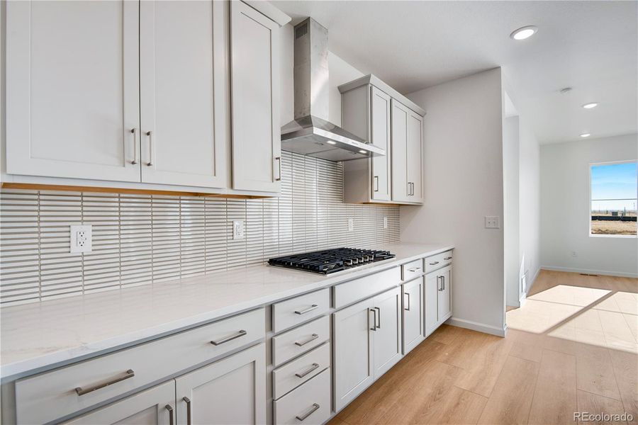 Furnished interior view inside a new home in Prelude at The Aurora Highlands, Aurora (Image 8). Furnished interior view inside a new home in Prelude at The Aurora Highlands, Aurora (Image 8).