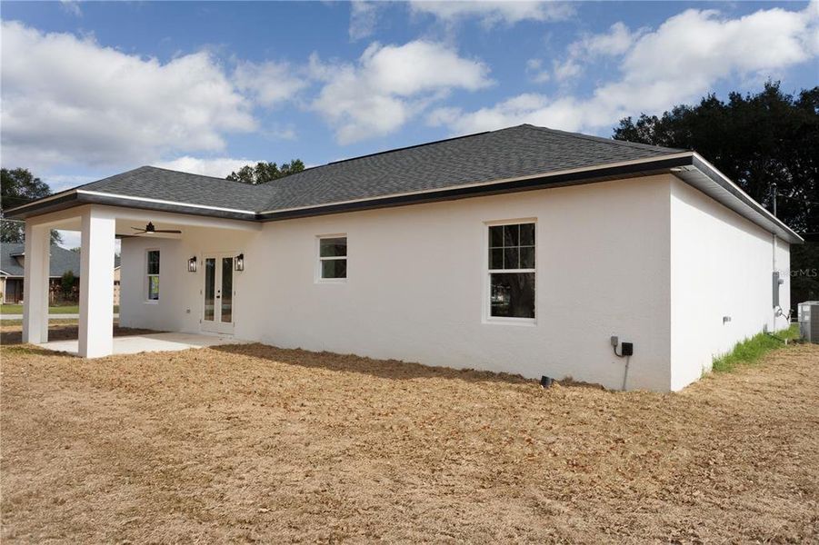 Exterior details and patio area of a home in , Ocala (Image 14). Exterior details and patio area of a home in , Ocala (Image 14).