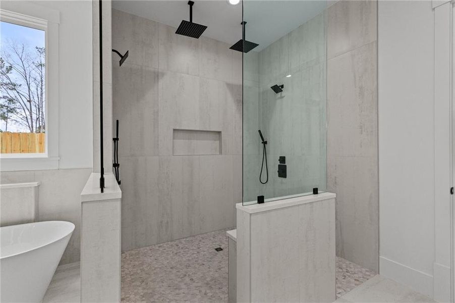 Furnished interior view inside a new home in , Dacula (Image 37).