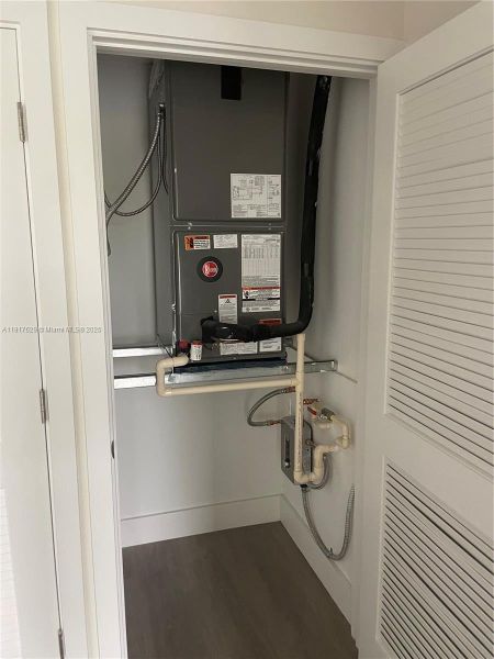 Close-up of interior finishes inside a home in , Hollywood (Image 11).