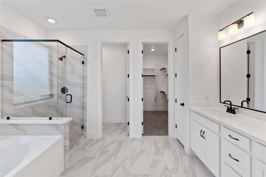 Furnished interior view inside a new home in Arabella on the Prairie, Richmond (Image 7).