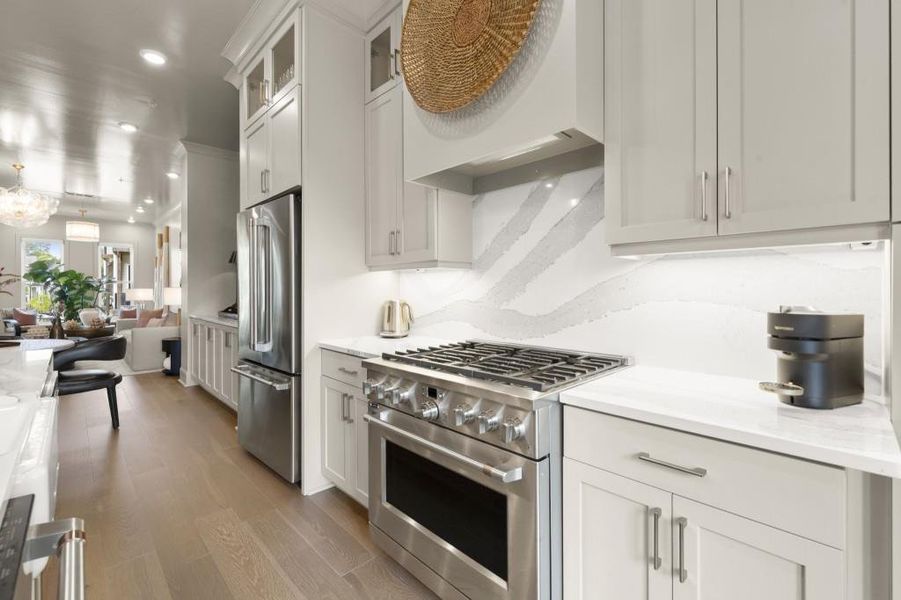 Furnished interior view inside a new home in , Alpharetta (Image 41).