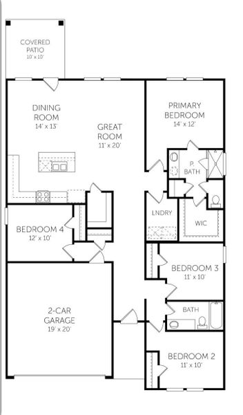 Floorplan – Representative Photo