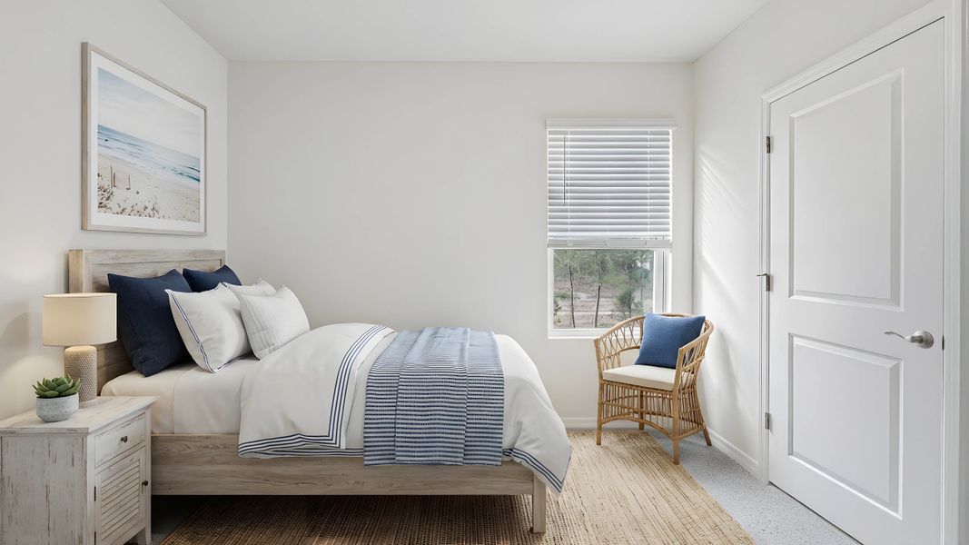 Representative furnished interior of a home built from the Darwin by D.R. Horton in Ocala Crossings South, Ocala (Image 12).