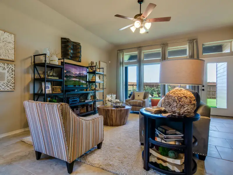 Furnished interior view inside a new home in Devonshire, Forney (Image 13). Furnished interior view inside a new home in Devonshire, Forney (Image 13).