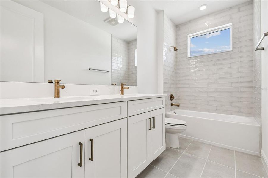 Furnished interior view inside a new home in Hawkstone, Sarasota (Image 12).