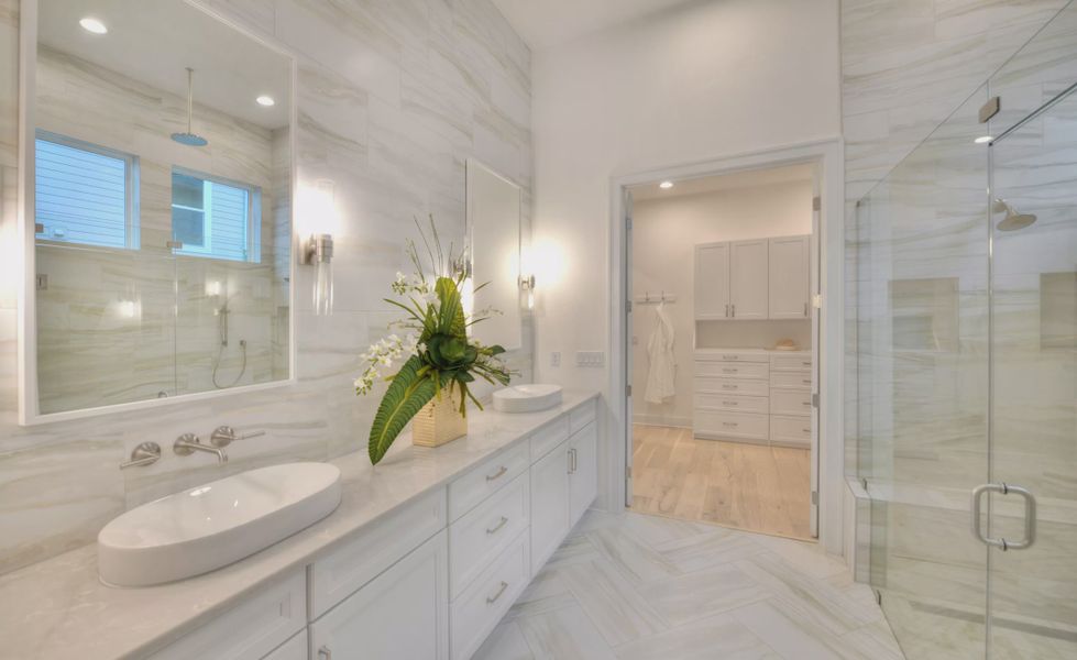 Furnished interior view inside a new home in Seabrook Village II, Ponte Vedra (Image 14). Furnished interior view inside a new home in Seabrook Village II, Ponte Vedra (Image 14).