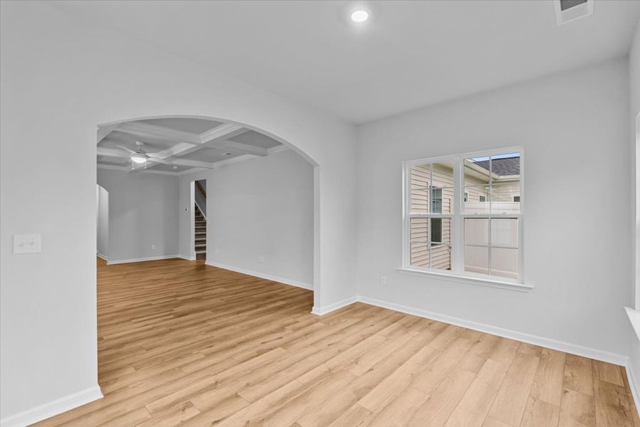 Spacious, unfurnished interior of a new home in Fieldstone, Lexington (Image 26). Spacious, unfurnished interior of a new home in Fieldstone, Lexington (Image 26).