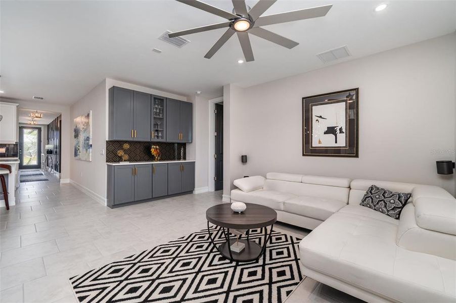 Furnished interior view inside a new home in , Punta Gorda (Image 26).