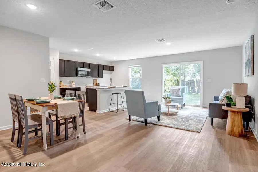 Furnished interior view inside a new home in , Jacksonville (Image 4).