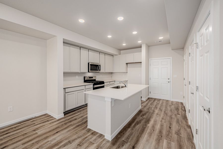 Furnished interior view inside a new home in Arras Park, Thornton (Image 6).