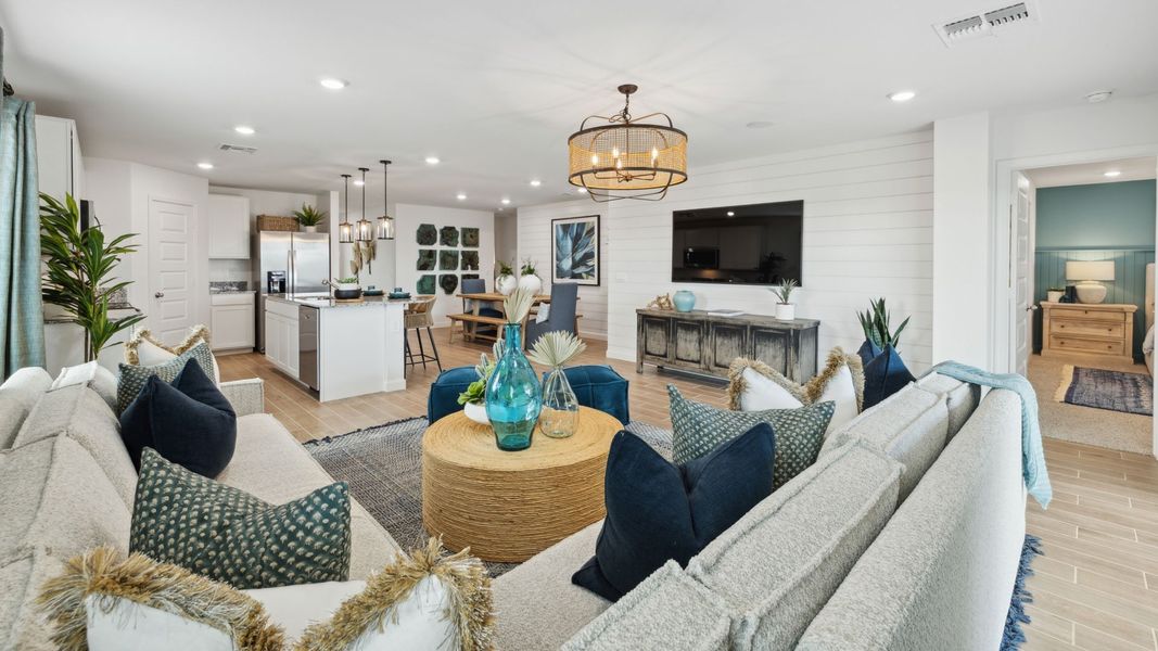 Furnished interior view inside a new home in Remington, Buckeye (Image 19).