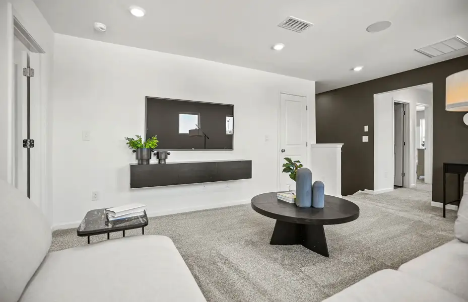 Furnished interior view inside a new home in Mallard Park, Charlotte (Image 40).