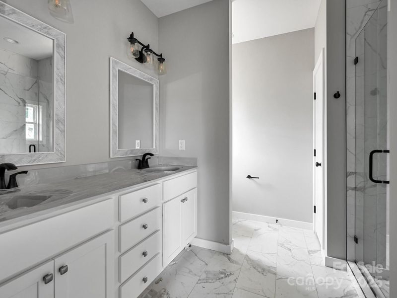 Furnished interior view inside a new home in , Weaverville (Image 5).