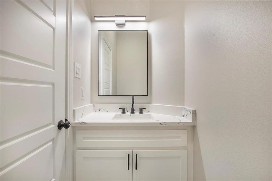 Bathroom with vanity Bathroom with vanity