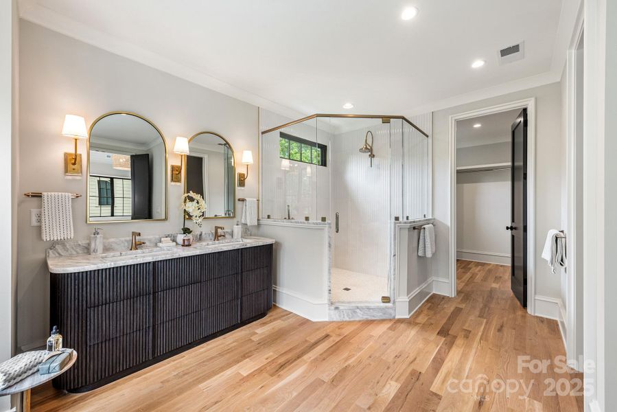 Furnished interior view inside a new home in , Charlotte (Image 6). Furnished interior view inside a new home in , Charlotte (Image 6).