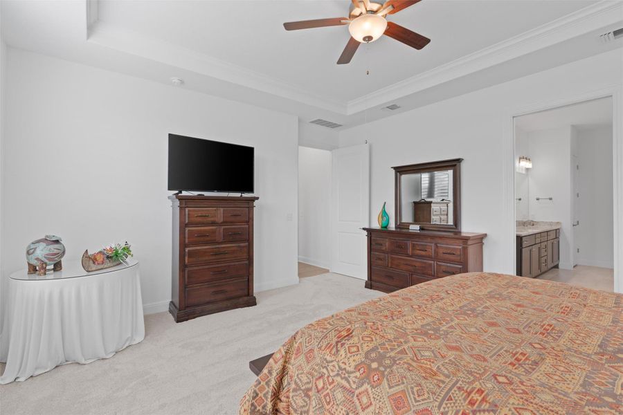 Furnished interior view inside a new home in Sun City Texas, Georgetown (Image 23).