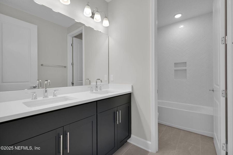 Furnished interior view inside a new home in Reflections at Nocatee, Nocatee (Image 9).