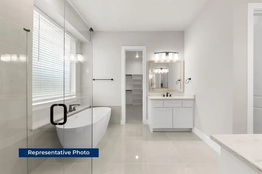 Furnished interior view inside a new home in Collinsbrook Farm, Frisco (Image 6). Furnished interior view inside a new home in Collinsbrook Farm, Frisco (Image 6).