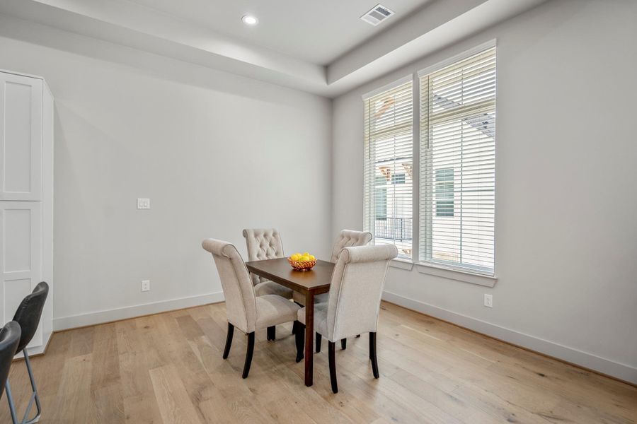 Furnished interior view inside a new home in , Houston (Image 10).