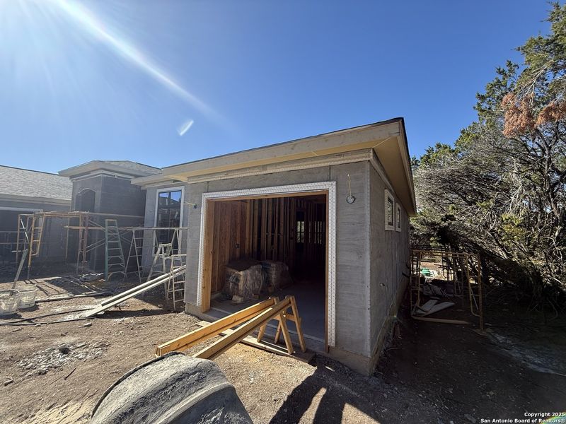 In-progress construction of a new home in , Spring Branch, TX (Image 8).