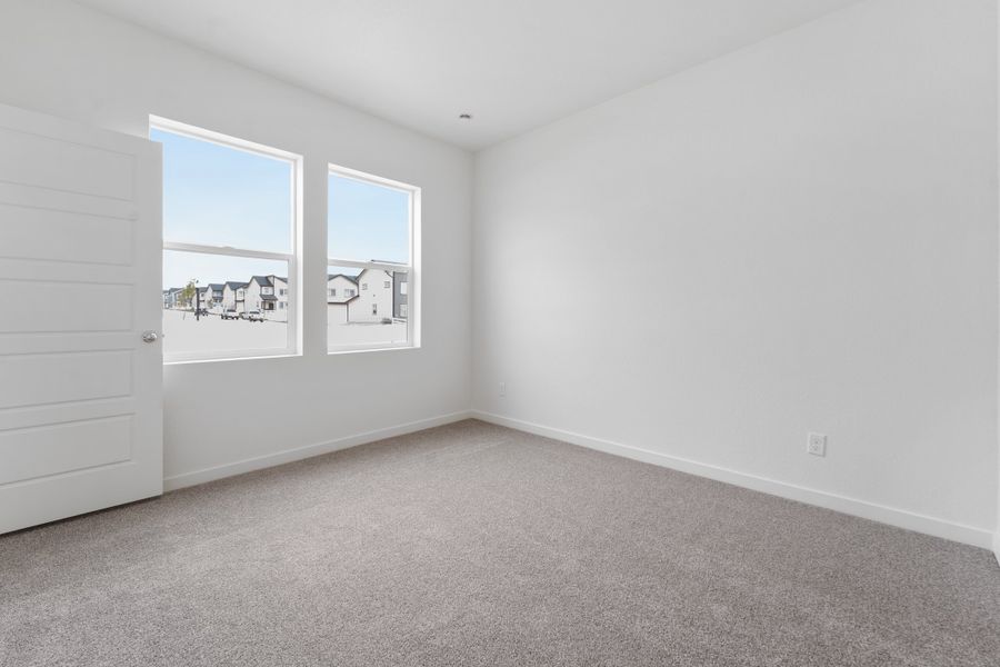 Spacious, unfurnished interior of a new home in Liberty Draw, Evans (Image 14). Spacious, unfurnished interior of a new home in Liberty Draw, Evans (Image 14).