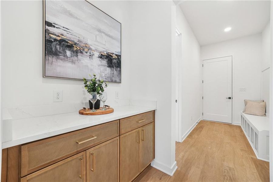 Furnished interior view inside a new home in , Atlanta (Image 16). Furnished interior view inside a new home in , Atlanta (Image 16).