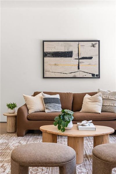Furnished interior view inside a new home in , Decatur (Image 9).