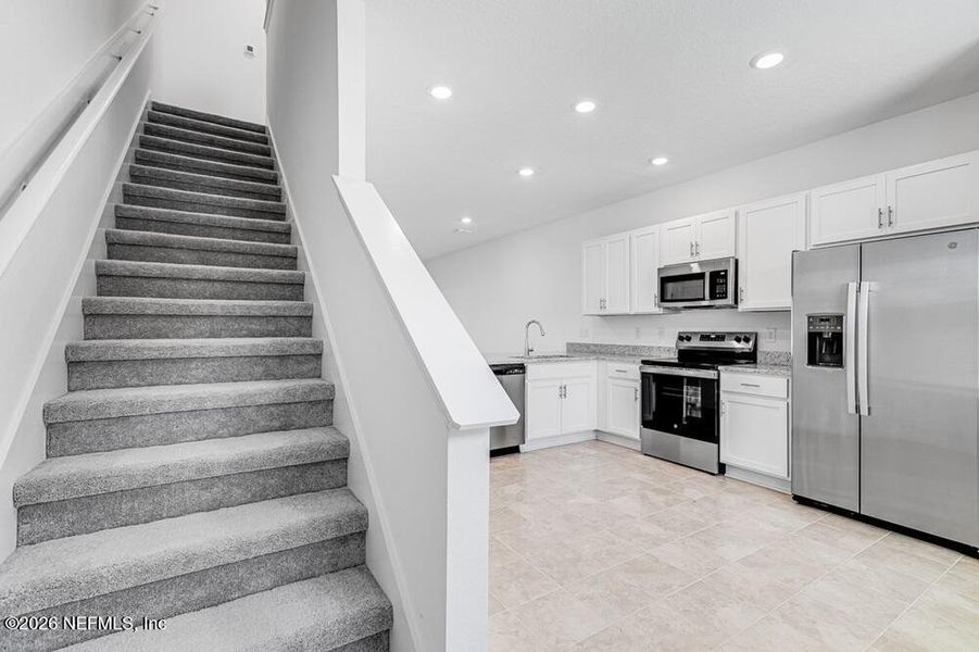 Furnished interior view inside a new home in , Jacksonville (Image 14).