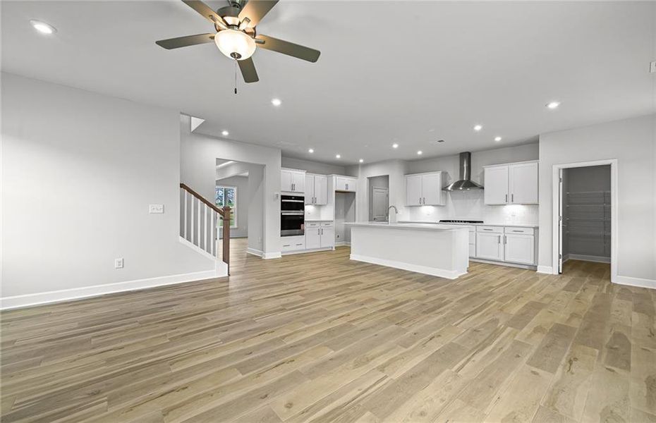 Spacious, unfurnished interior of a new home in Anderson Point Estates, McDonough (Image 26). Spacious, unfurnished interior of a new home in Anderson Point Estates, McDonough (Image 26).