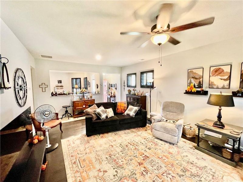 Furnished interior view inside a new home in , Hoschton (Image 8).