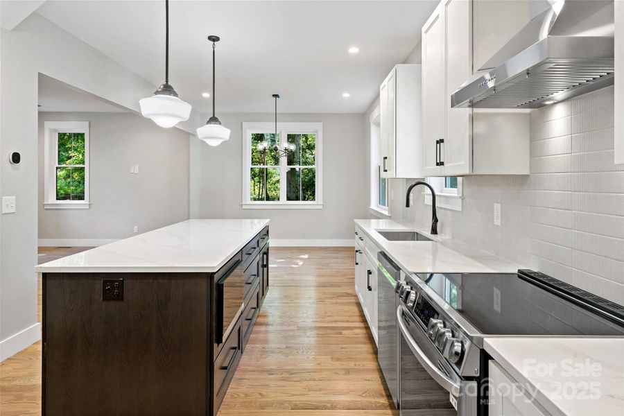Furnished interior view inside a new home in , Asheville (Image 8).