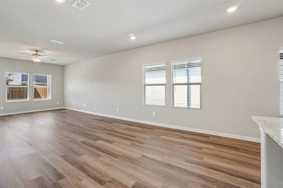 Spacious, unfurnished interior of a new home in Trails of Lavon - Spring Series, Lavon (Image 22).